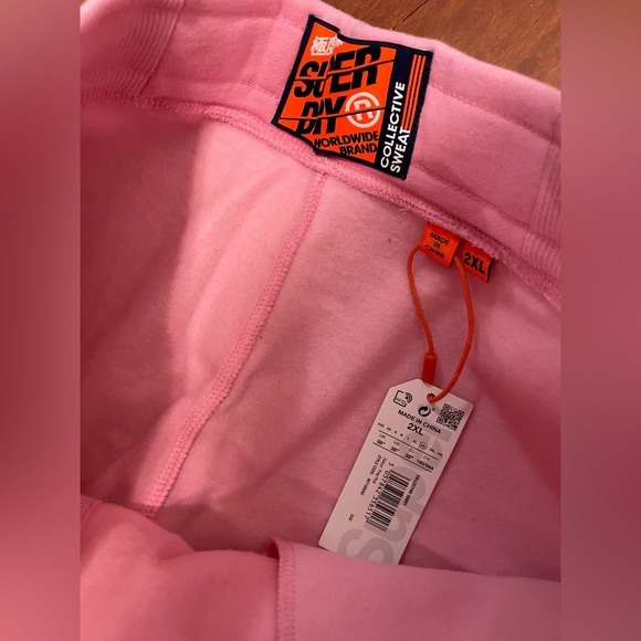 Brand New Super Dry Pink Shorts - Picture 2 of 4